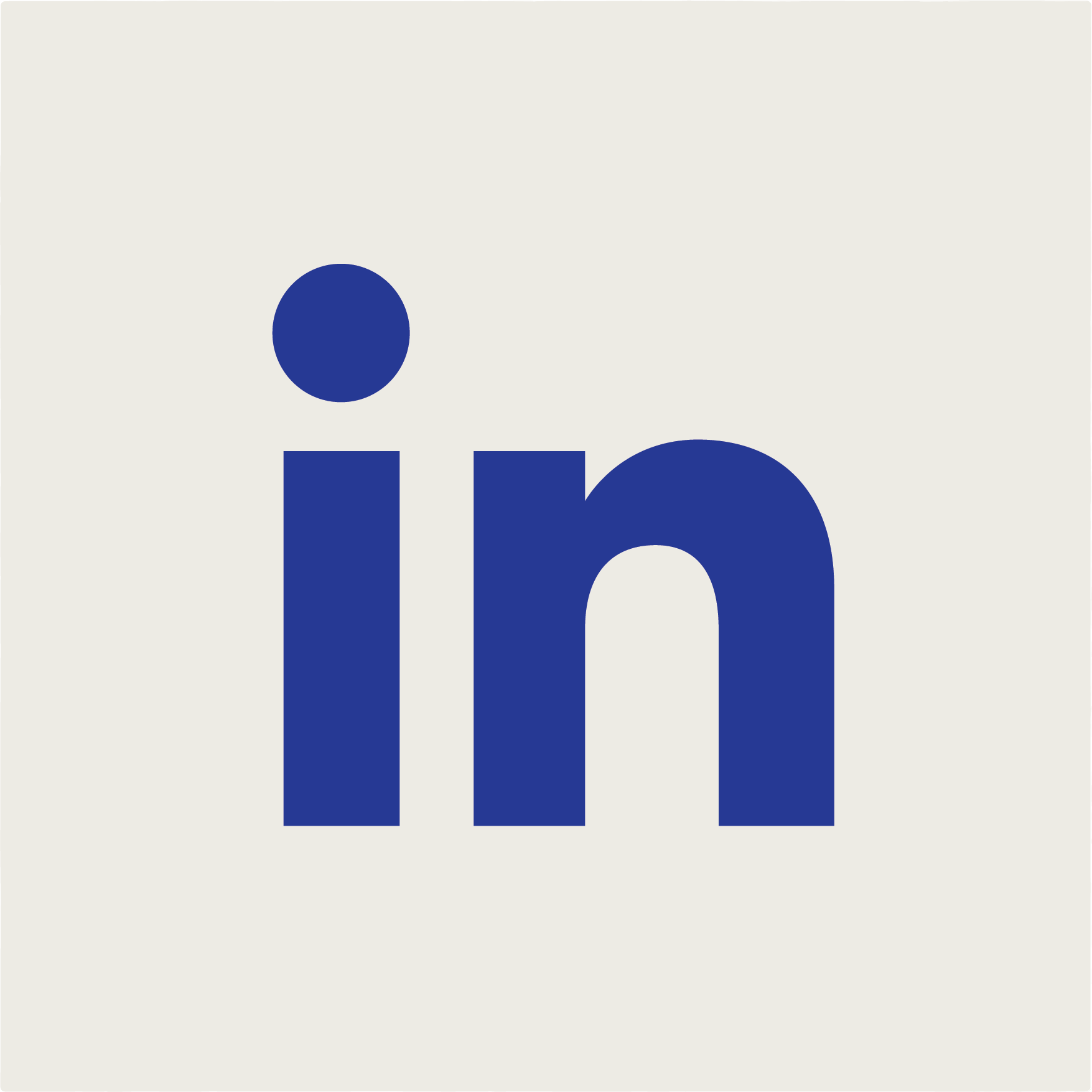 linkedin white blue